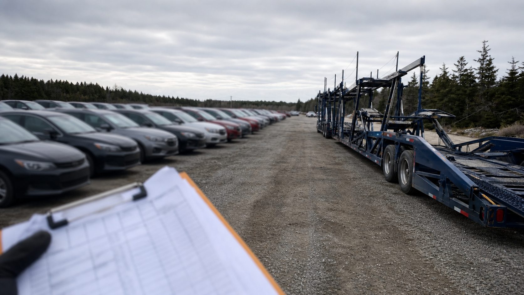Condition should be confirmed, not assumed for auction pickup transport planning.
