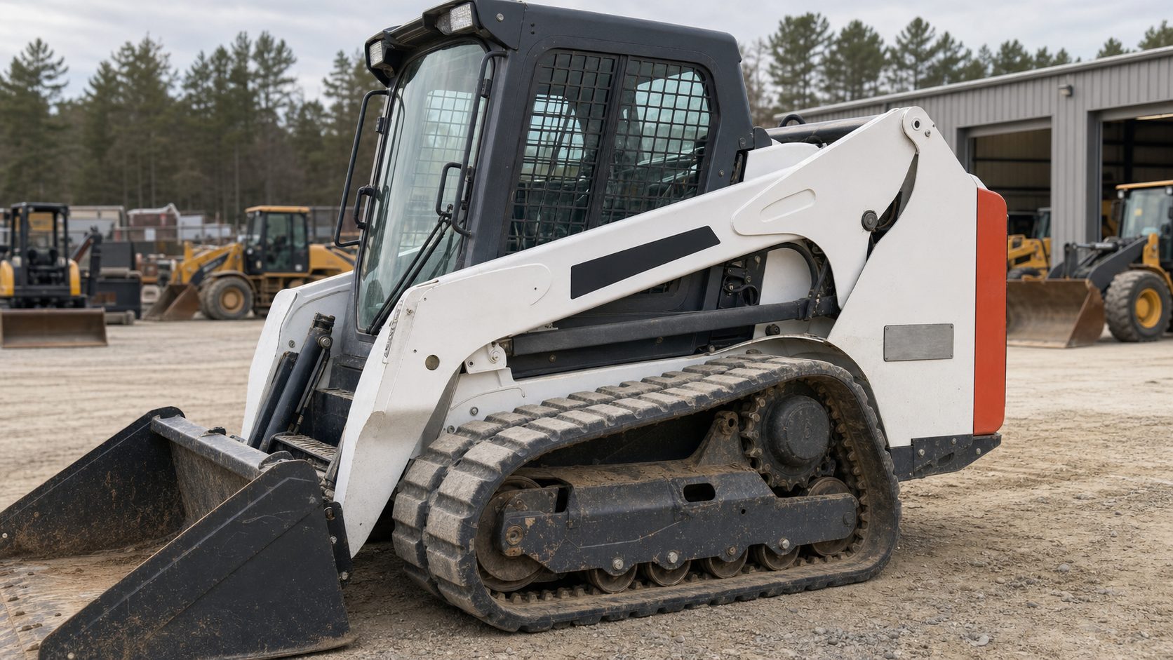 Machine identity details, attachments, and condition points for equipment hauling transport planning.