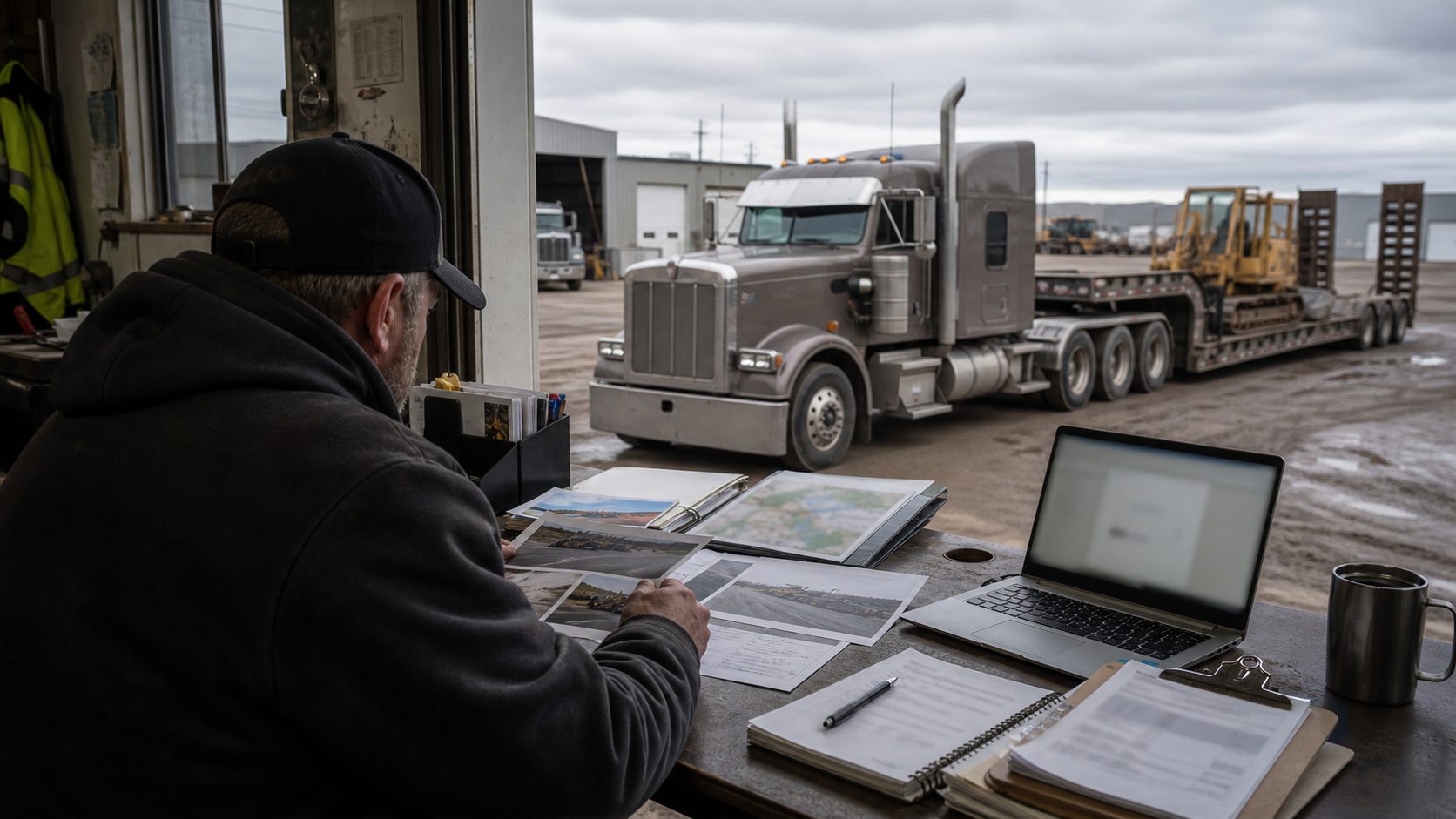 The request is sorted by what is known for quote preparation transport planning.