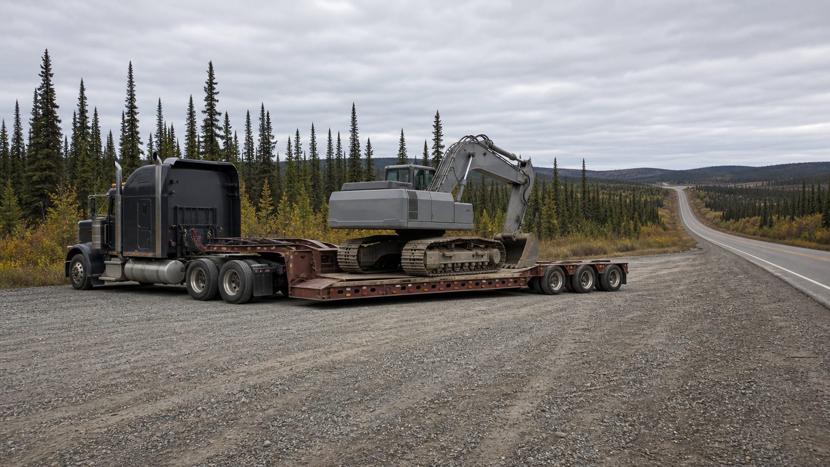 Northern route staging and access review for route and access planning transport planning.