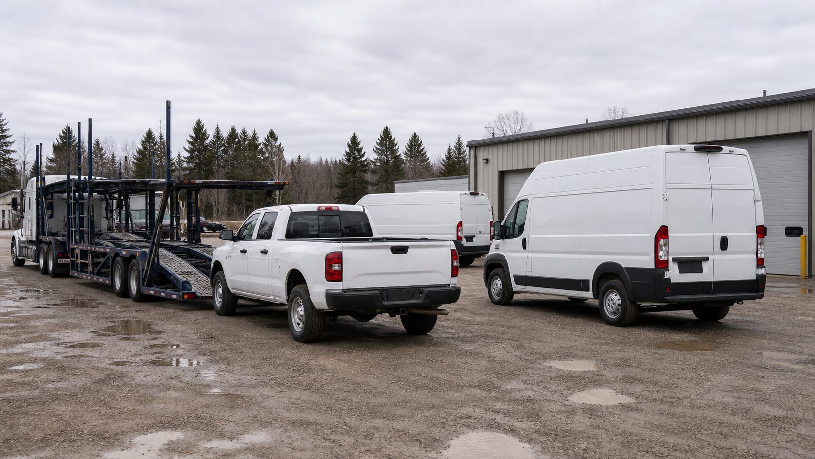 Vehicle type matters for vehicle transport transport planning.