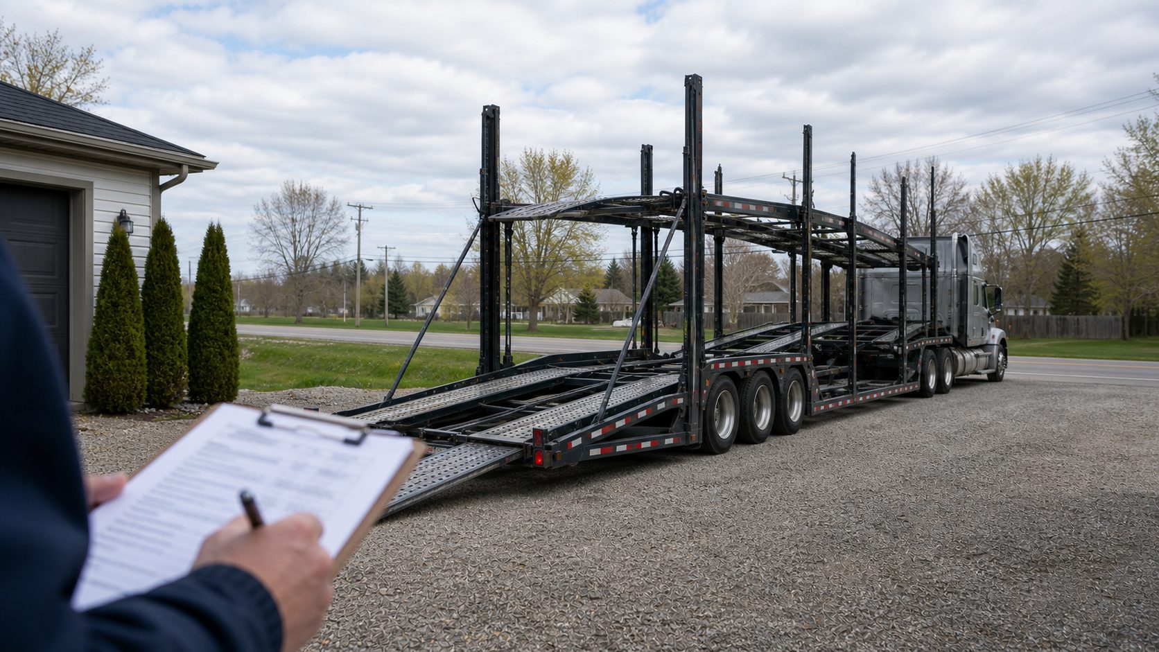 Condition changes the plan for vehicle transport transport planning.